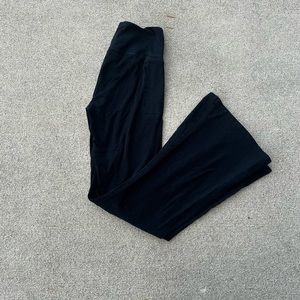 Women’s black Hollister high waisted flare leggings
